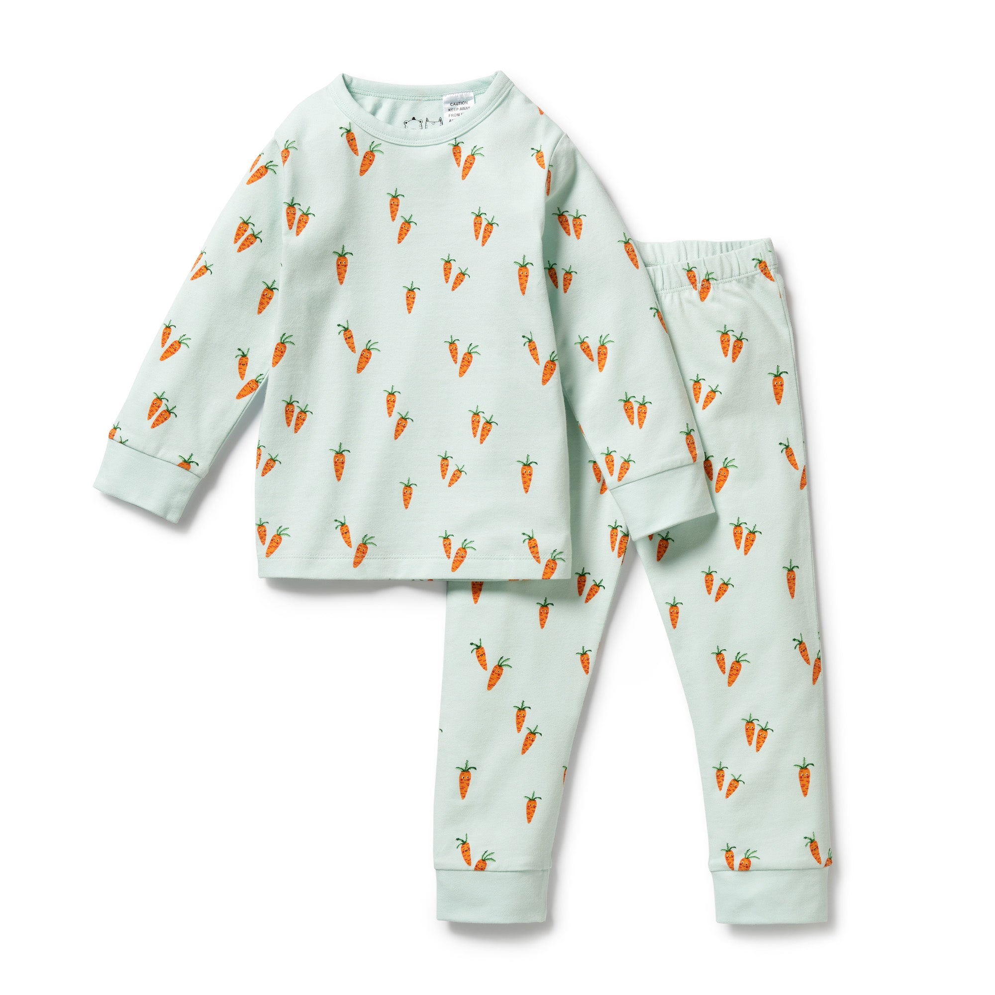 Cute Carrots Organic L/S Pyjamas