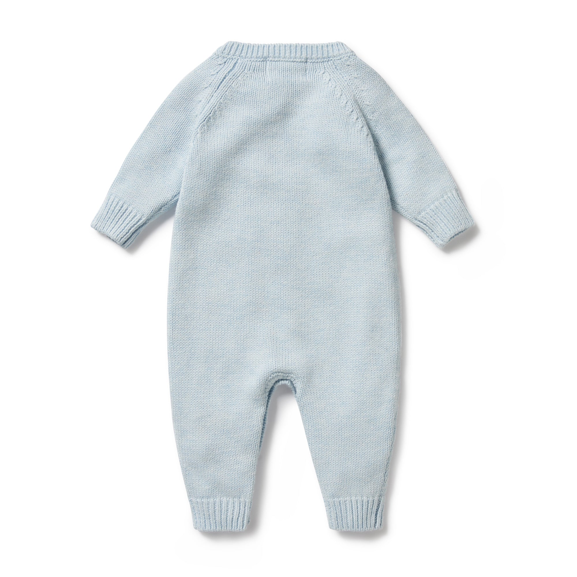 Bluebell Fleck Knitted Cable Growsuit