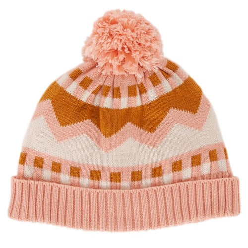Colorado Merino Beanie - Pink