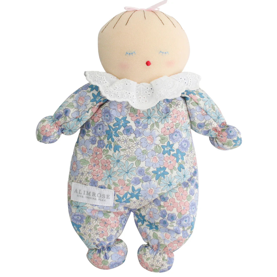 Mini Matilda Asleep Awake 24cm Blue Pink