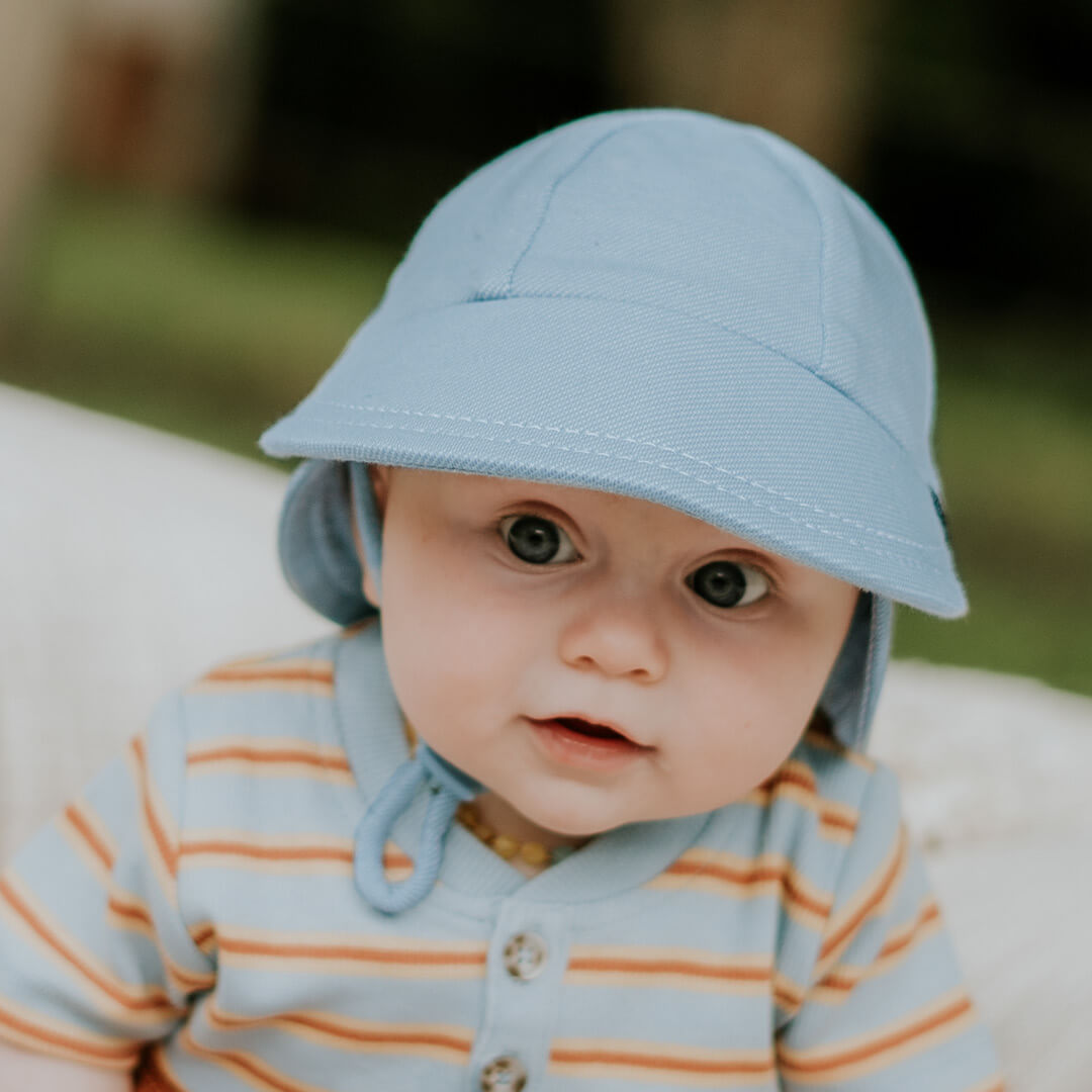 Legionnaire Hat with Strap - Chambray