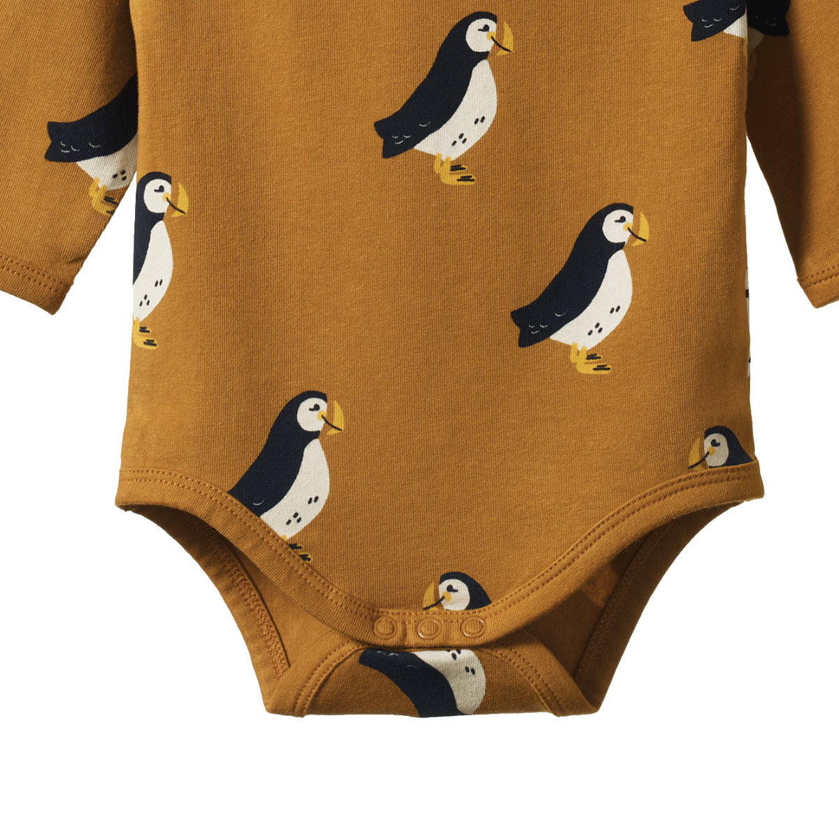 Puffin Toffee Print Bodysuit